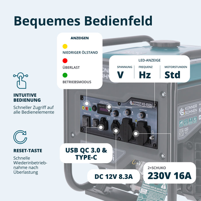 Inverter-Generator KS 4500i