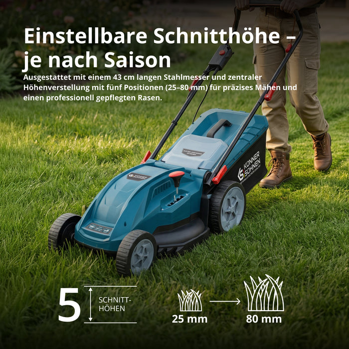 Elektrischer Rasenmäher KS 43LM20