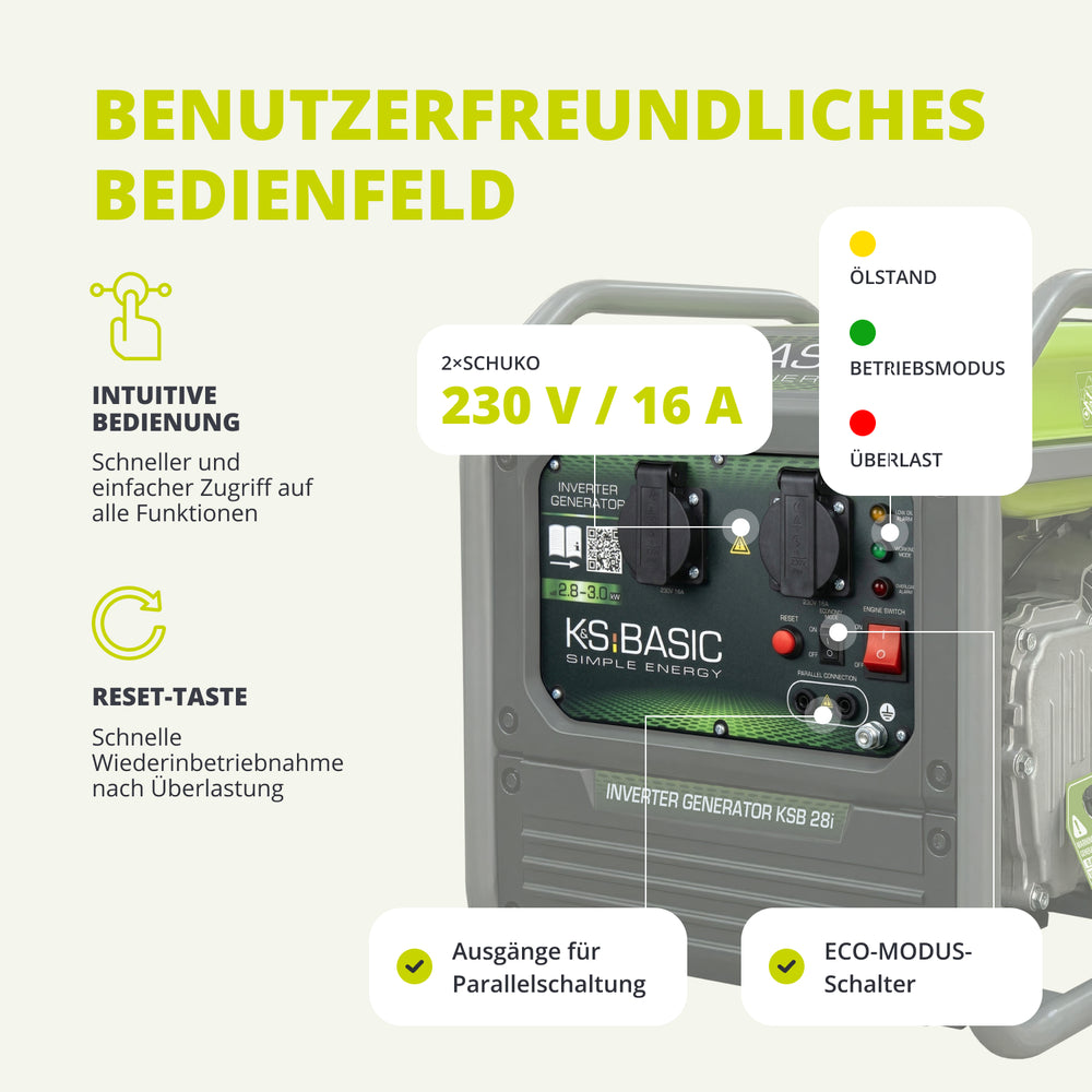 Inverter-Generator KSB 28i