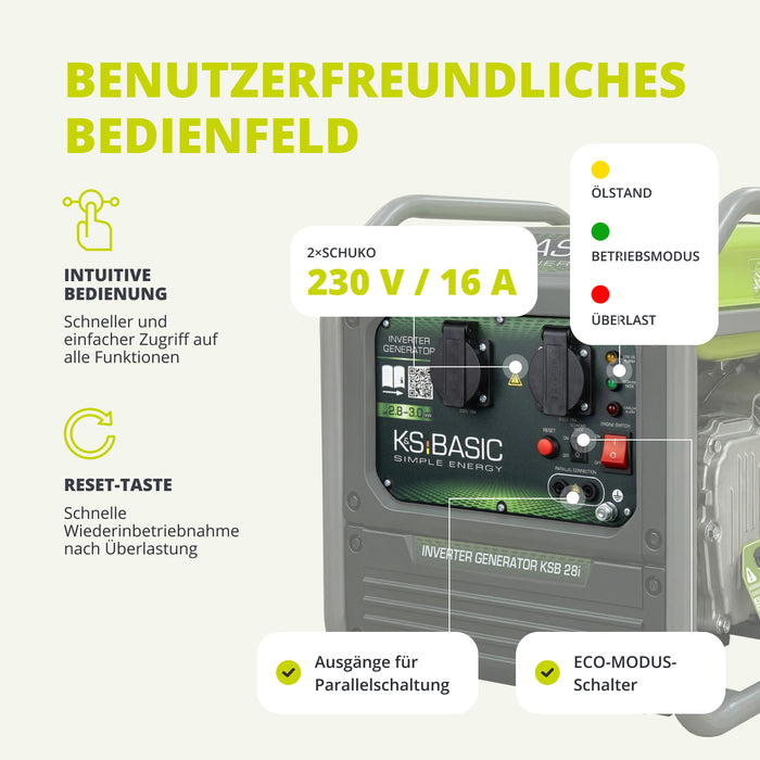 Inverter-Generator KSB 28i