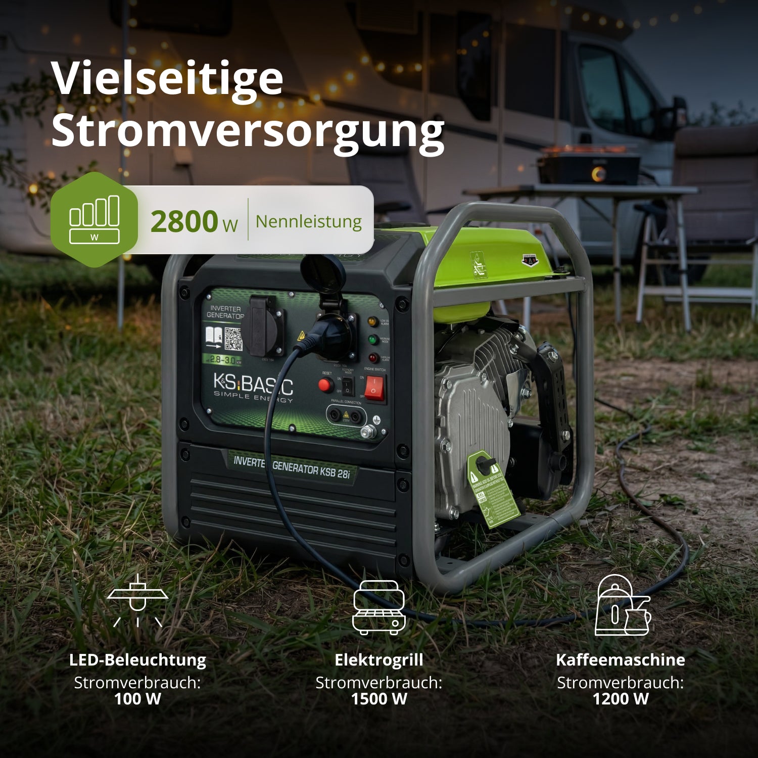 Inverter-Generator KSB 28i