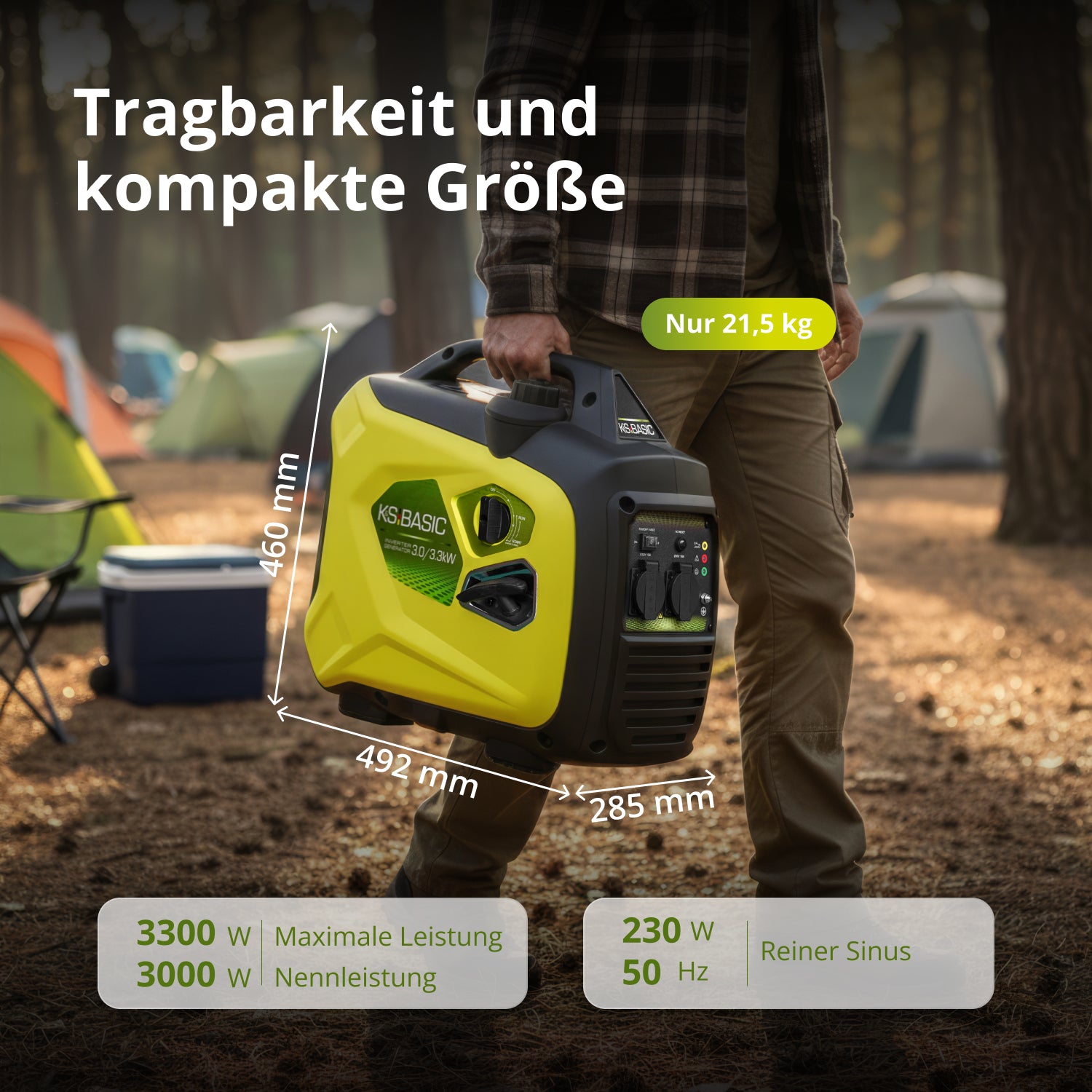 Inverter-Benzingenerator KSB 33i S