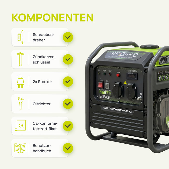 Invertergenerator KSB 38i 