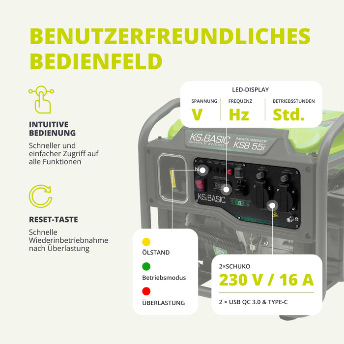 Inverter-Generator KSB 55i 