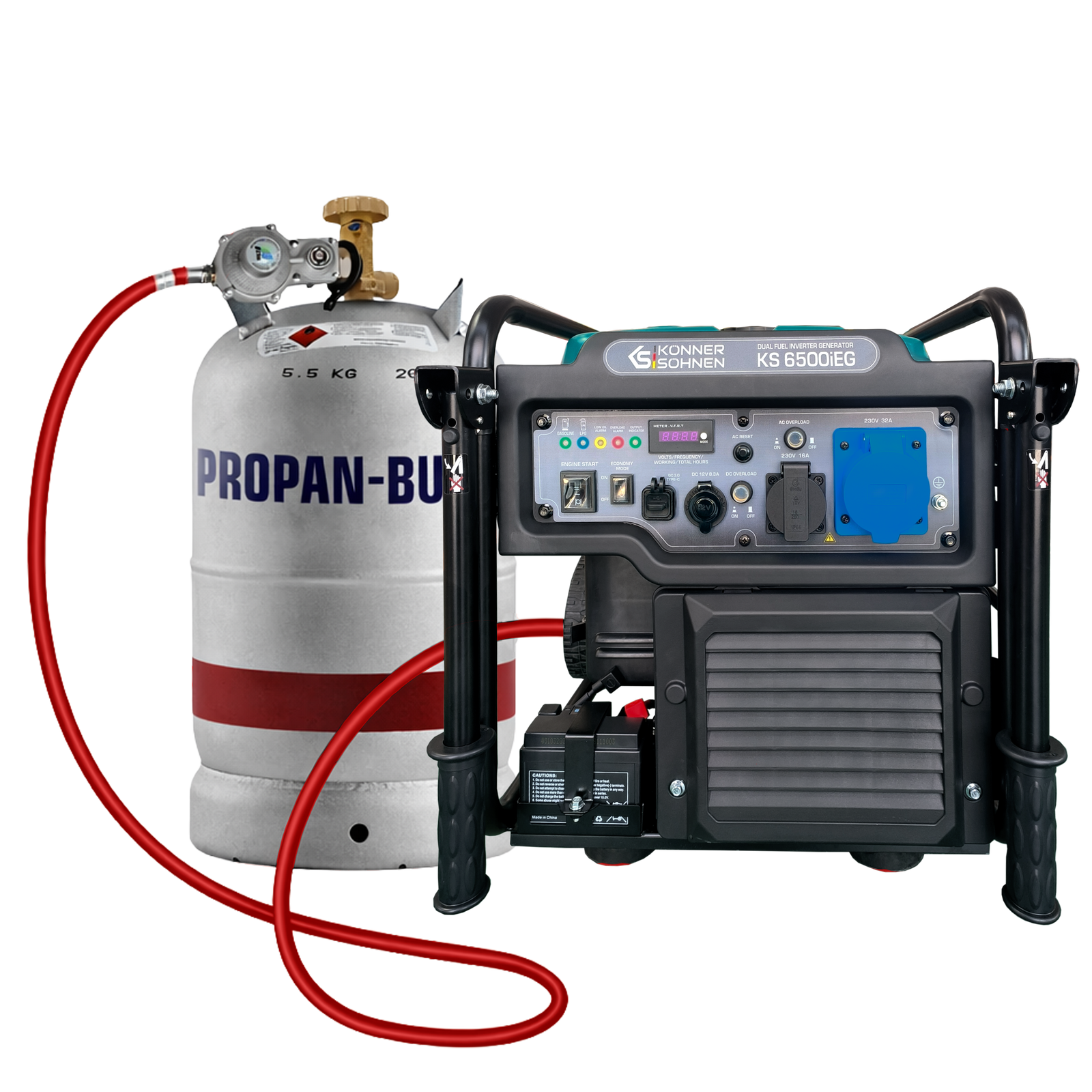 Инвертер генератор на два горива KS 6500iEG