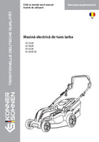 Masină electrică de tuns iarba KS 32LM, KS 38LM, KS 42LM, KS 38LM-BL