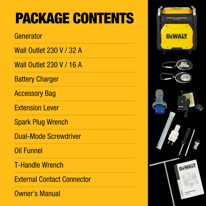 DeWALT DXIG90SEU Inverter Generator