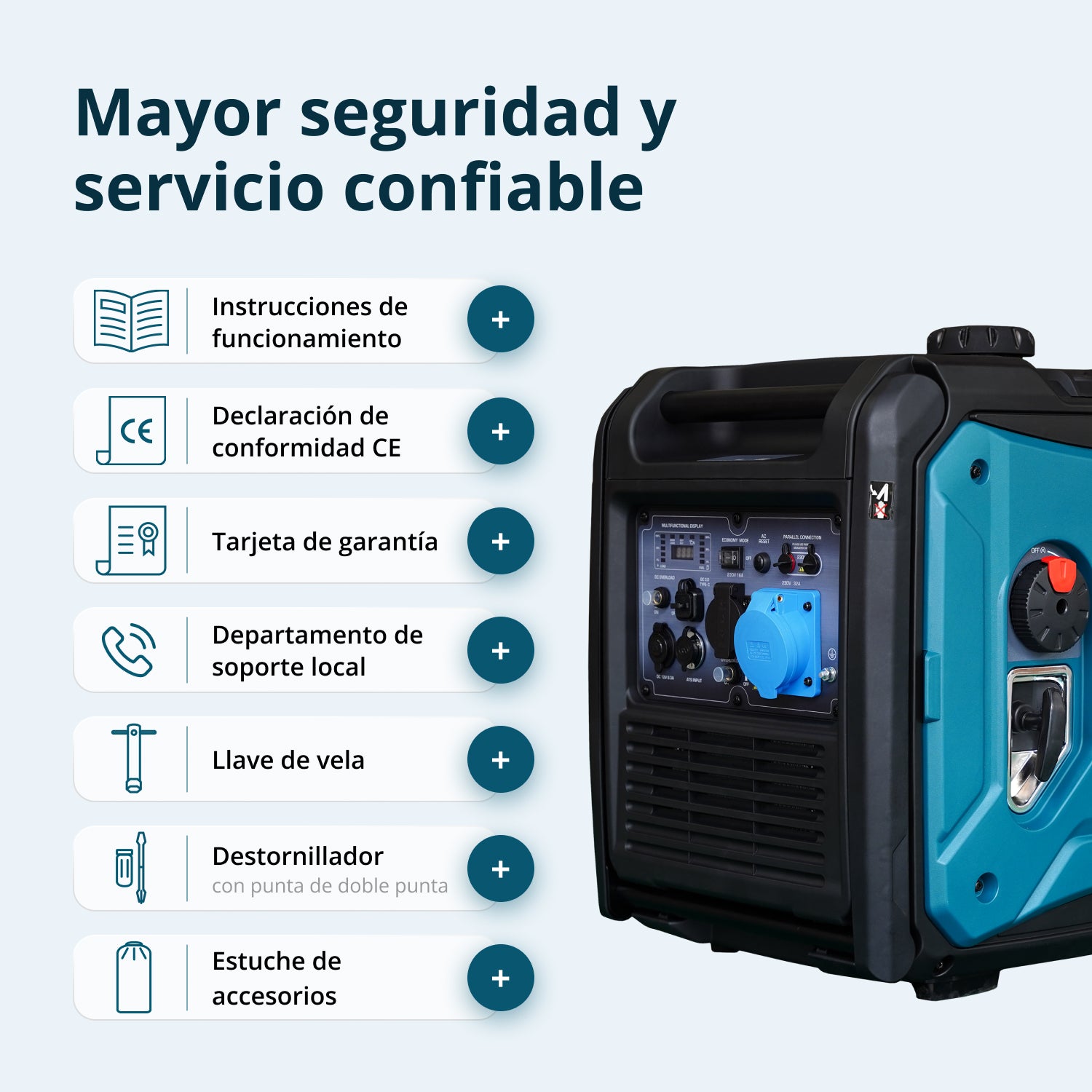 Generador inverter Könner & Söhnen KS 6000iE S