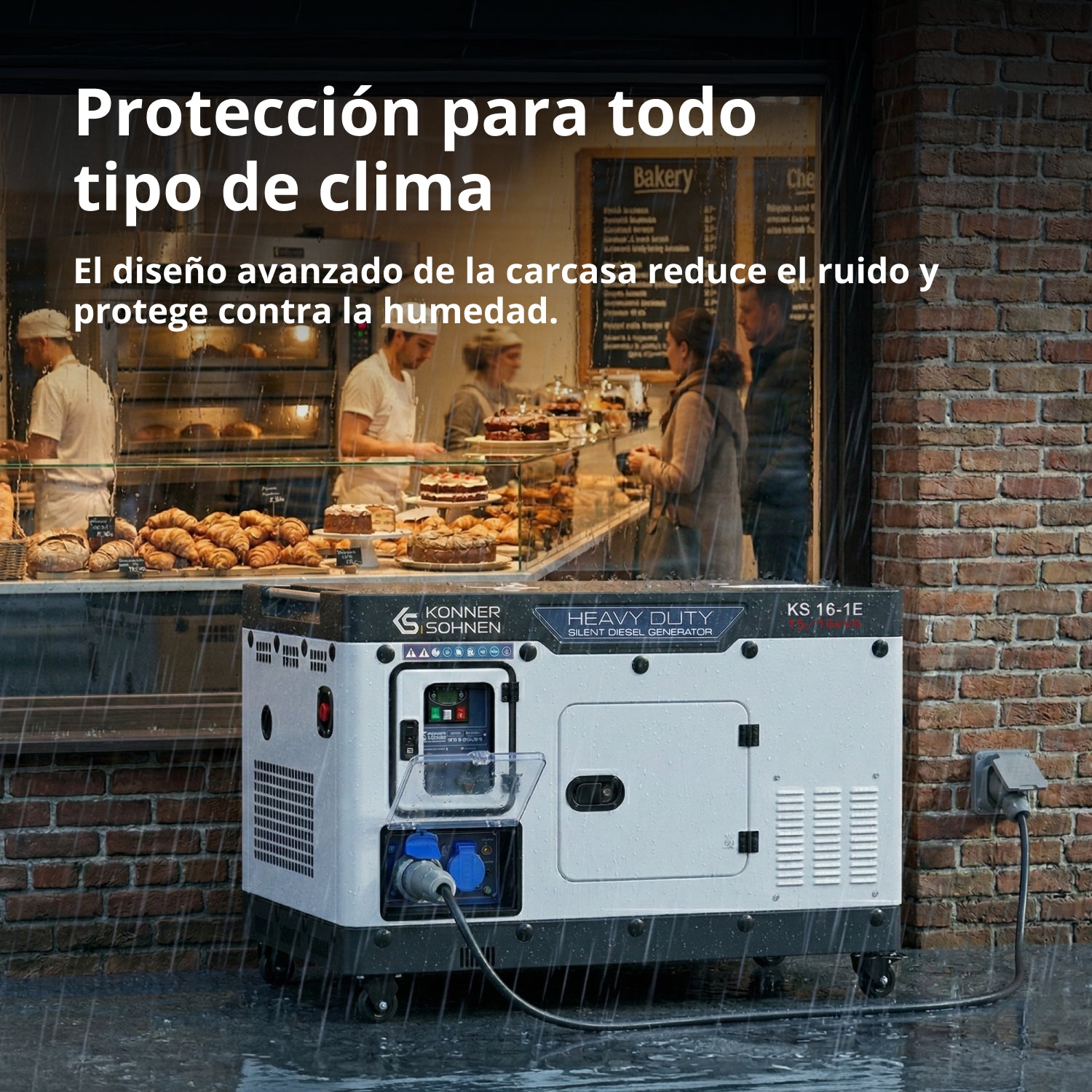 Generador diésel KS 16-1E