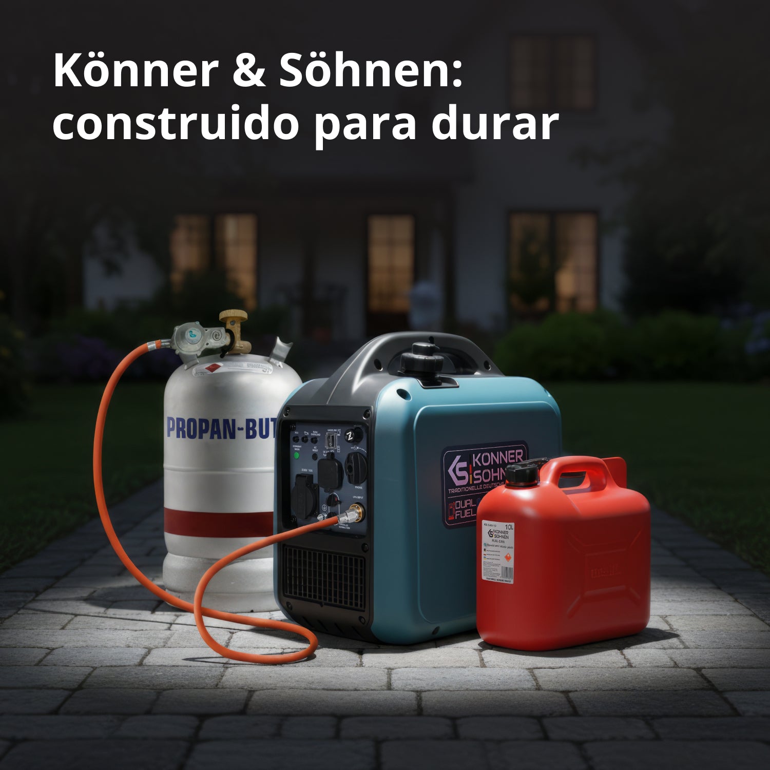 Generador Inverter (gasolina/gas) KS 1900iG S (Reacondicionado Excelente estado)