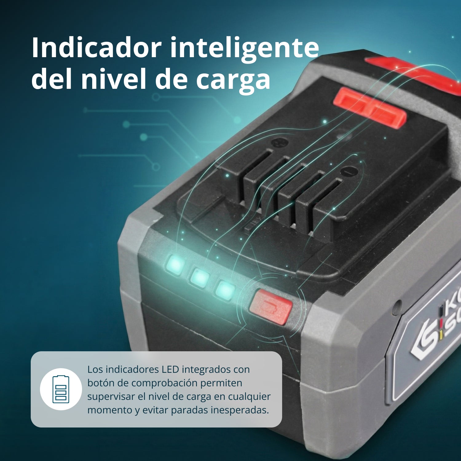 Batería de litio 20V KS 20V8-2