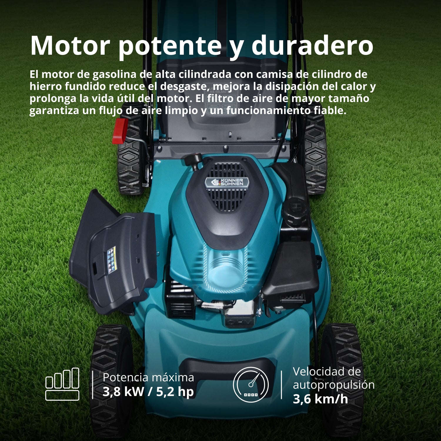 Cortacésped de gasolina KS 46LMG-SP