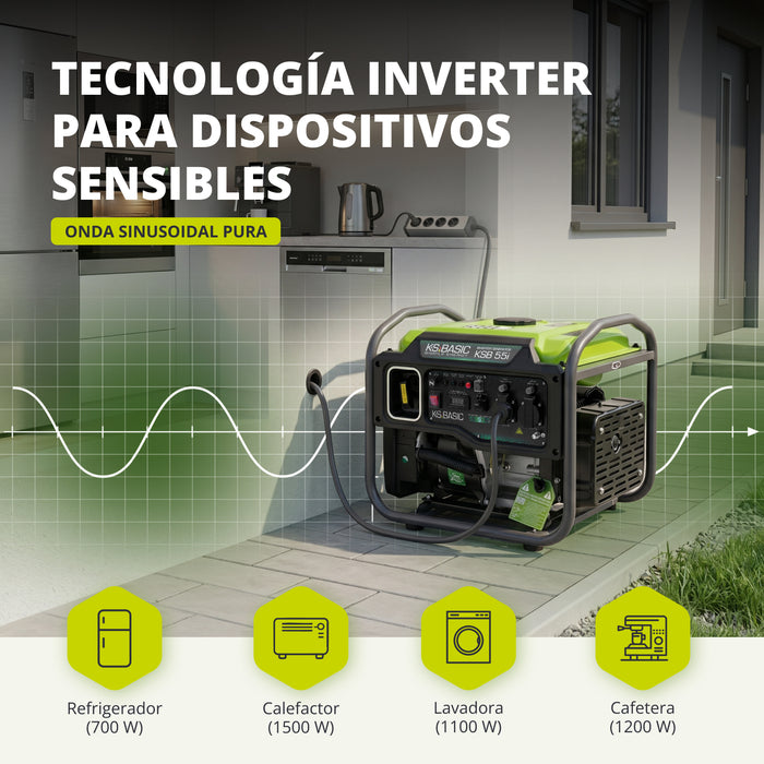 Generador inverter KSB 55i 
