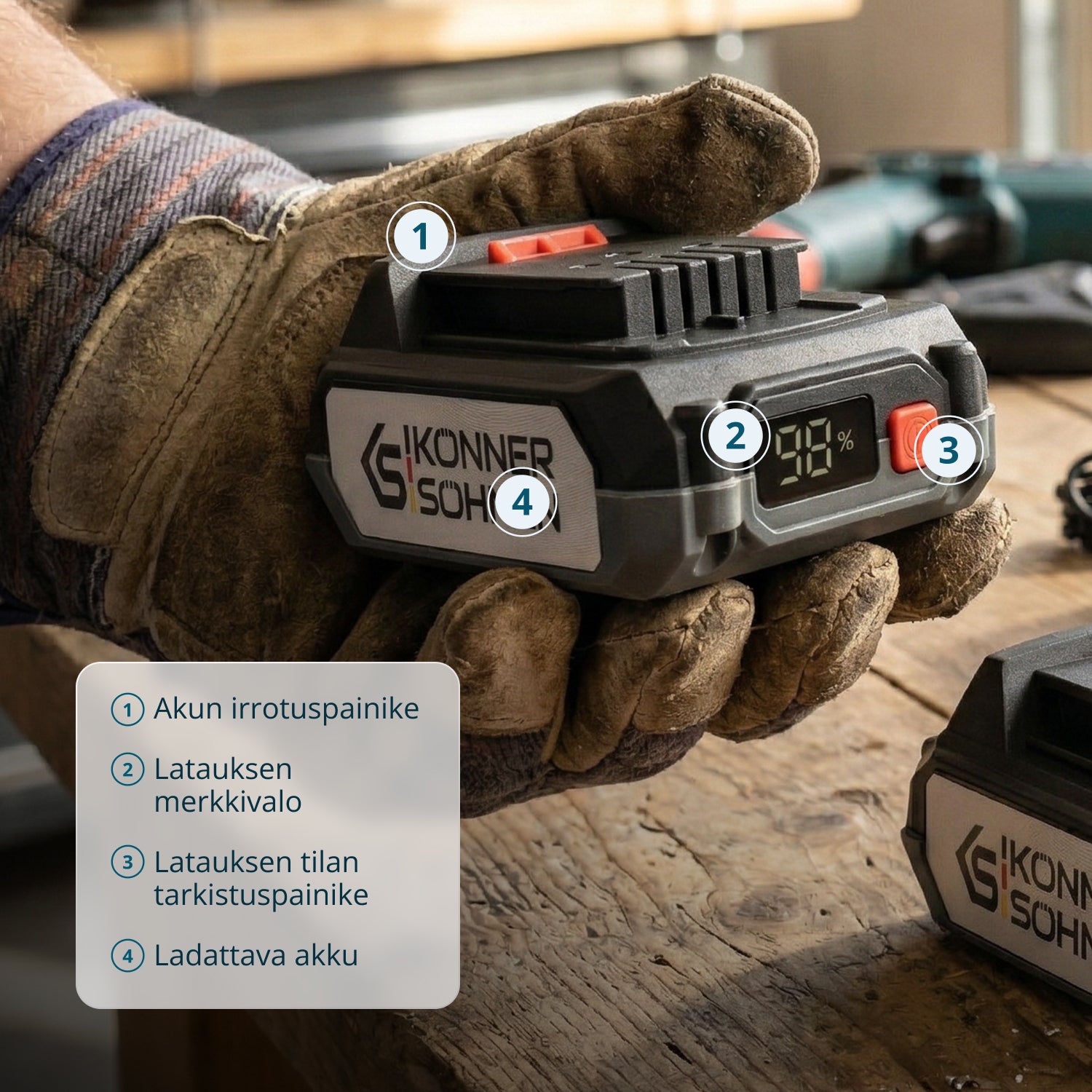 Aloituspakkaus KS 20V2-1-KIT