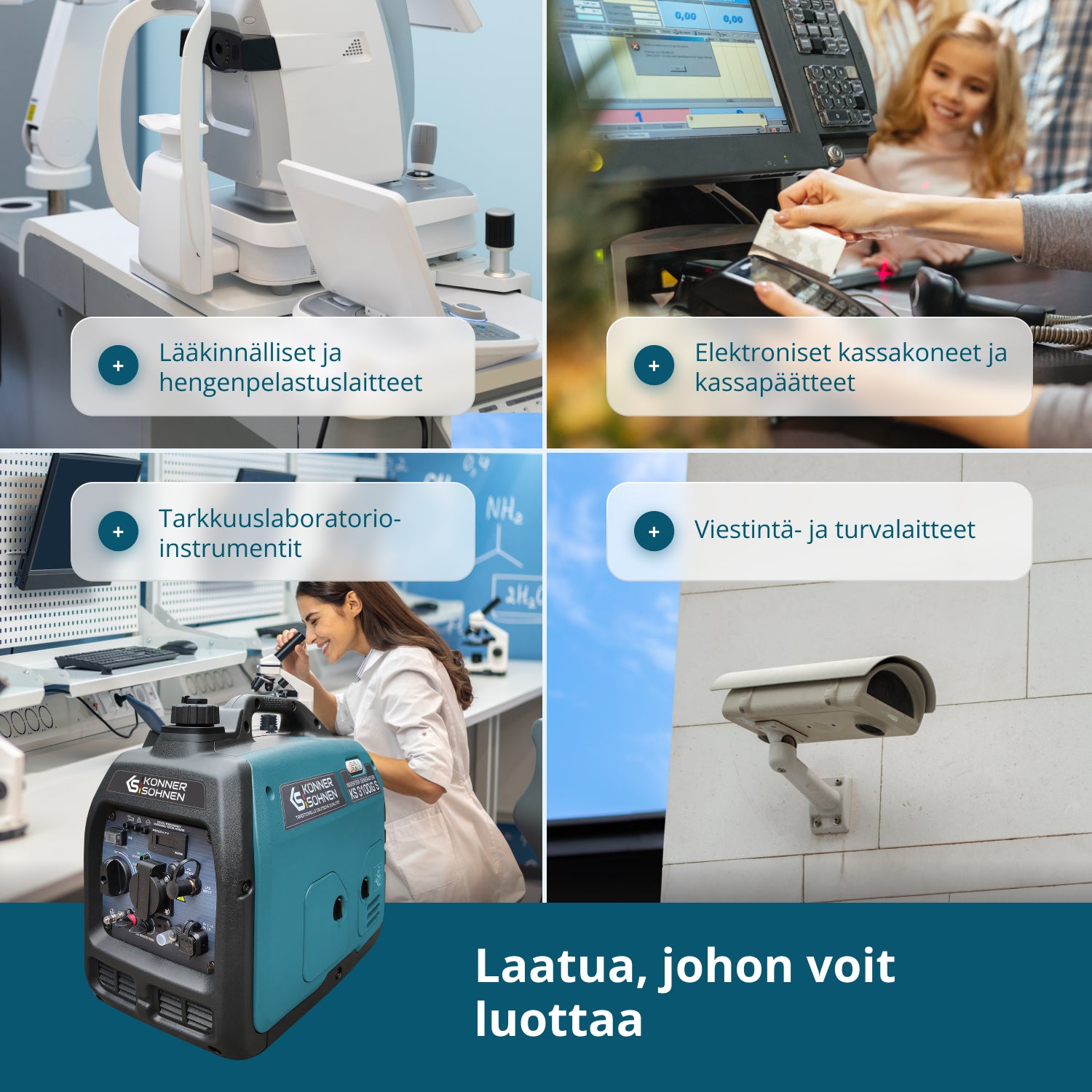 LPG/bensiini-invertterigeneraattori KS 3100iG S