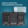 Kaksoislaturi 20V ladattaville akuille KS C35A-2 thumbnail