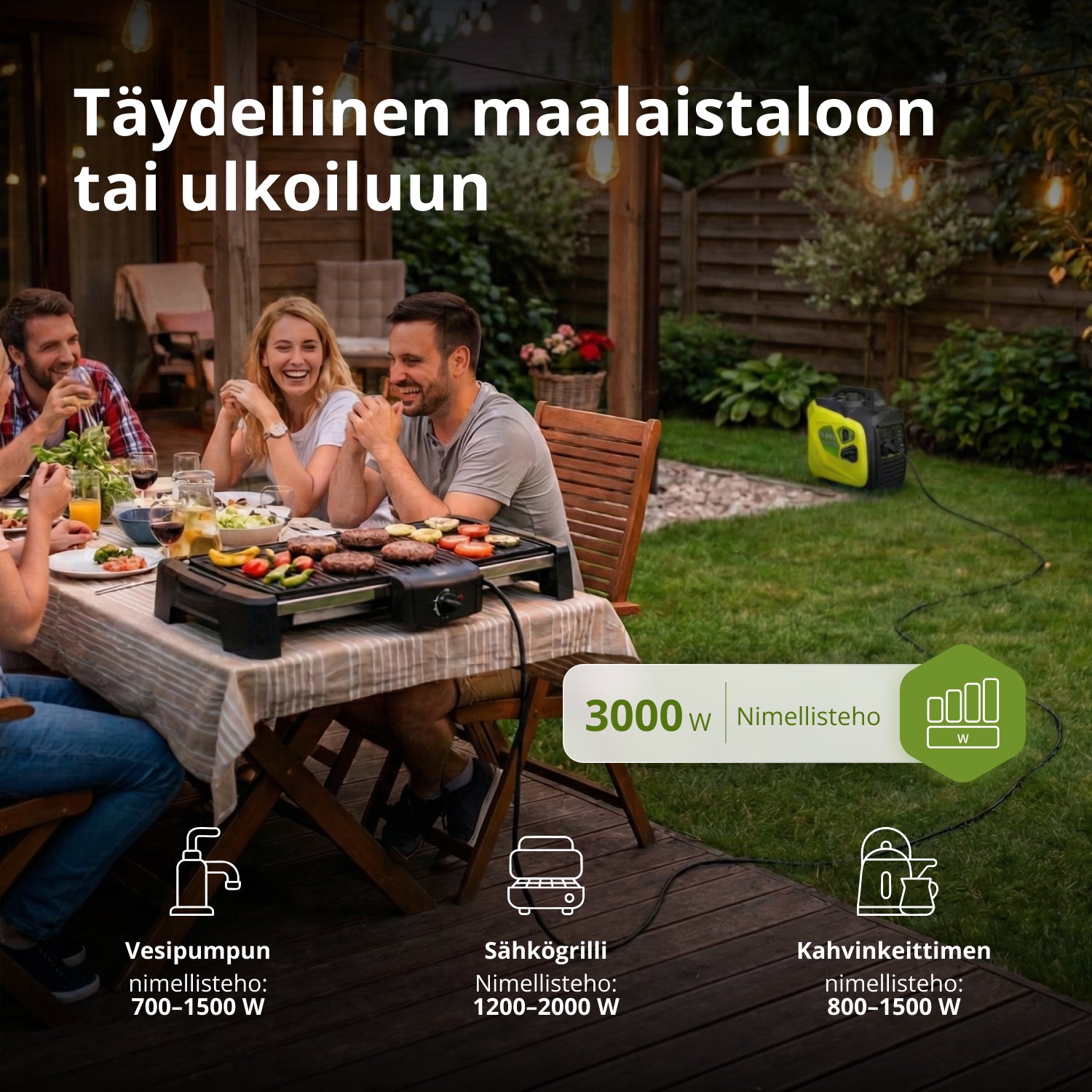 Invertteri Generaattori KSB 33i S