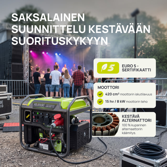 Invertterigeneraattori KSB 80iE-1/3