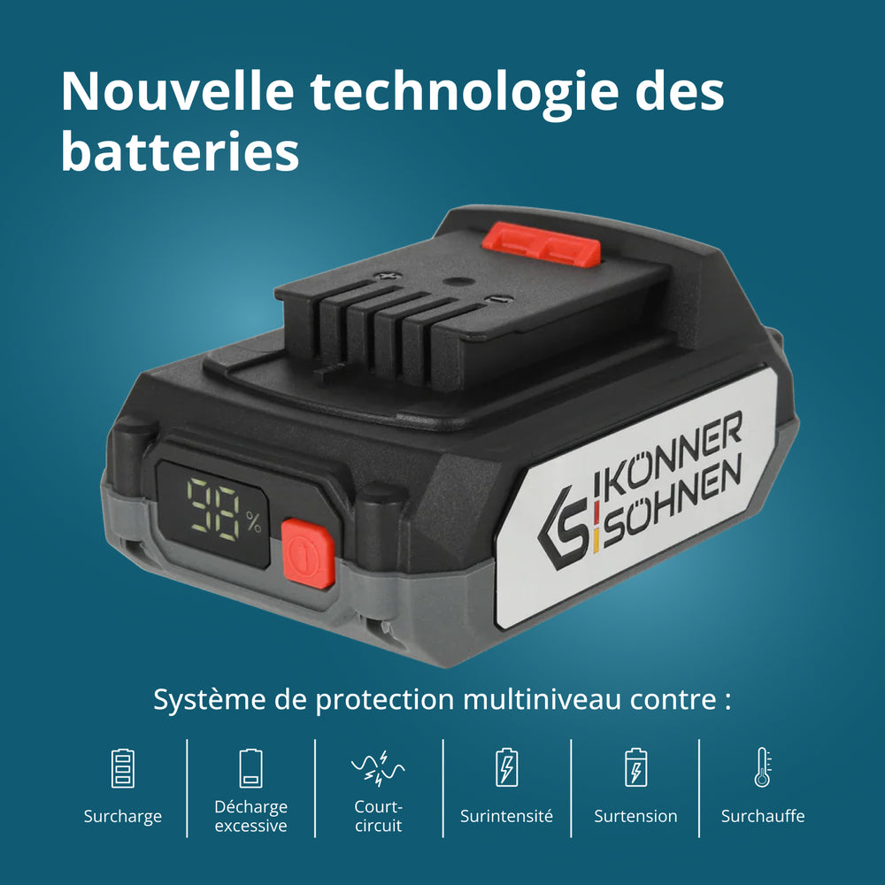 Kit de démarrage KS 20V2-1-DUAL