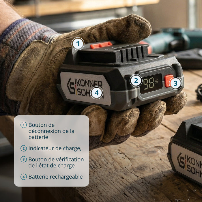Kit de démarrage KS 20V2-1-DUAL