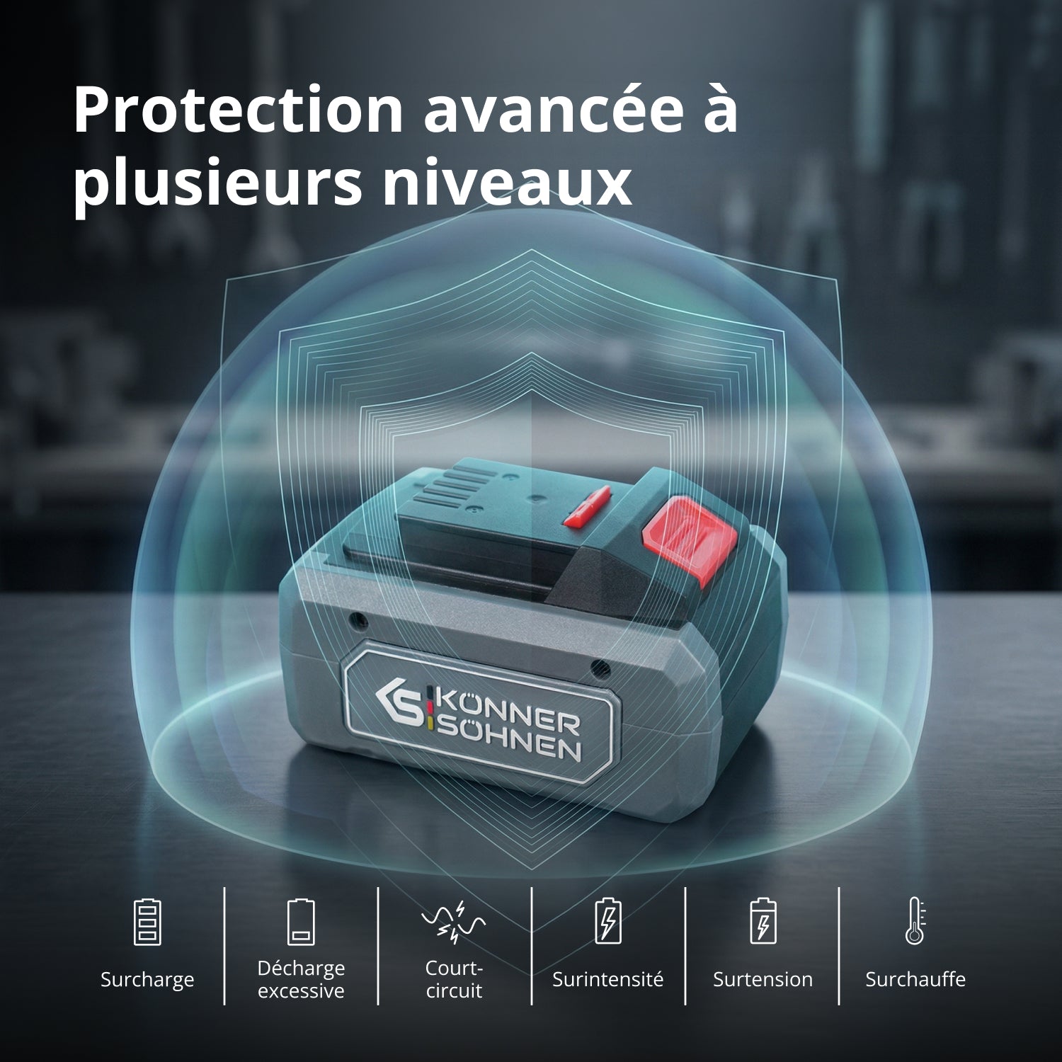 Batterie lithium 20V KS 20V6-2