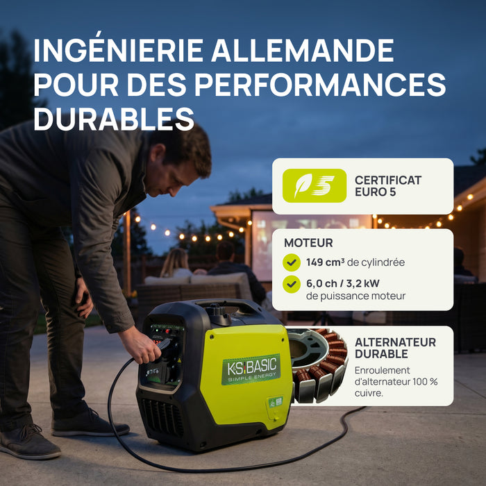 Groupe électrogène inverter KSB 32i S