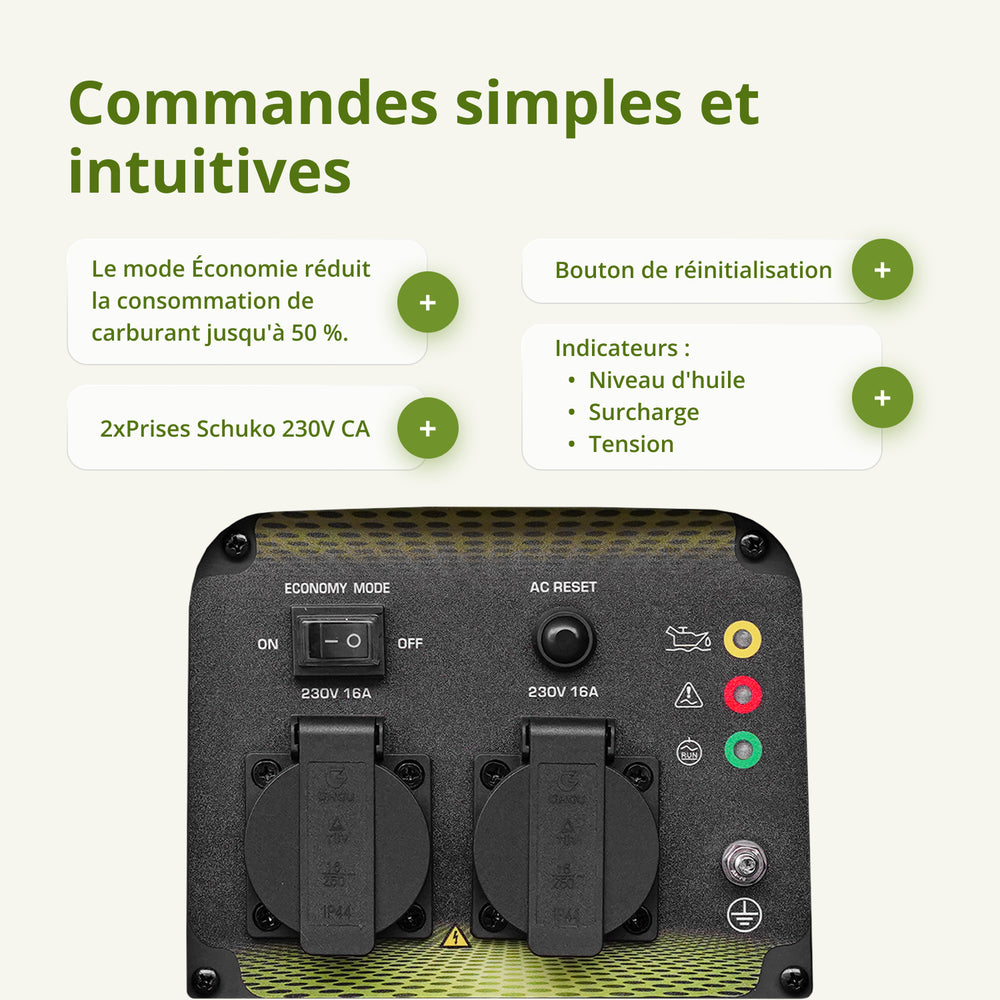 Groupe électrogène à essence inverter  KSB 33i S