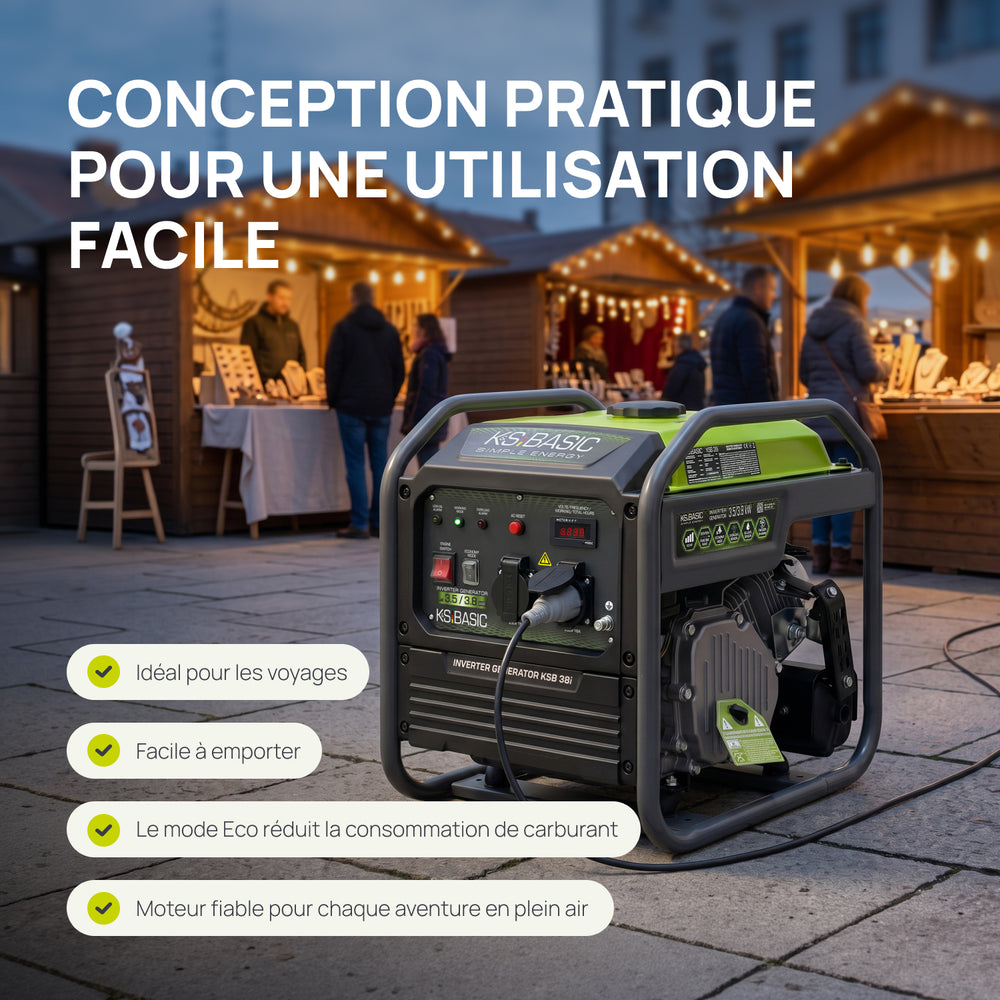 Groupe électrogène Inverter KSB 38i 
