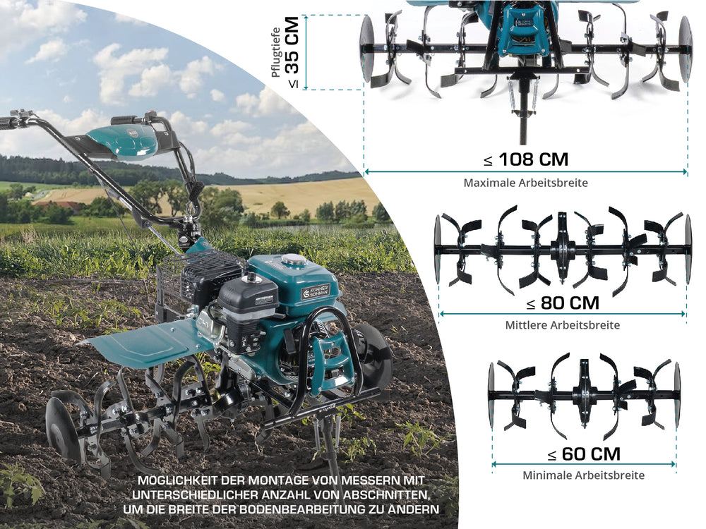 Benzinski kopač KS 7HP-1050G