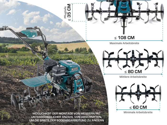 Benzinski kopač KS 7HP-1050G
