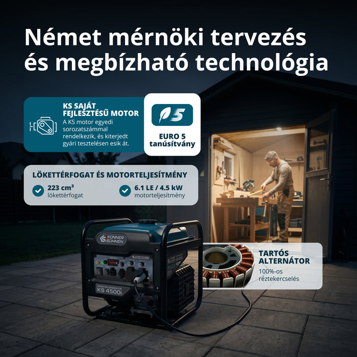 Inverter Generátor KS 4500i