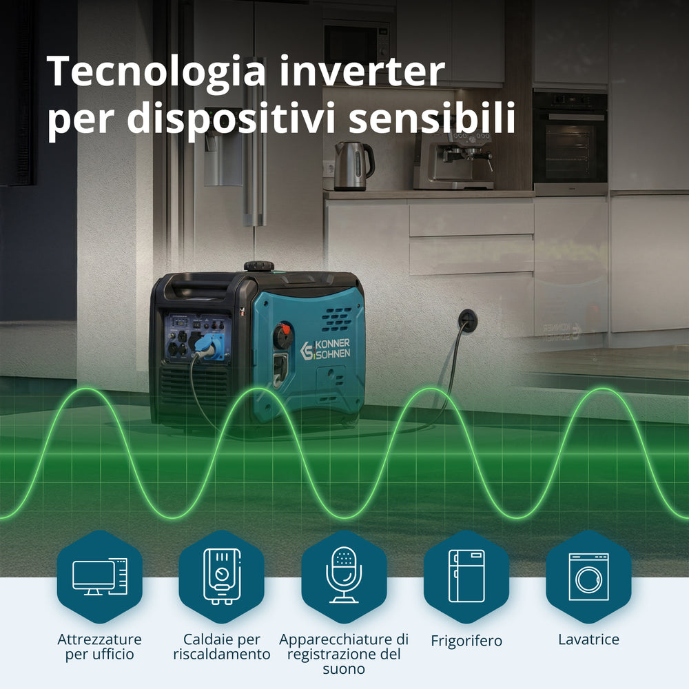 Generatore di inverter KS 6000iE S