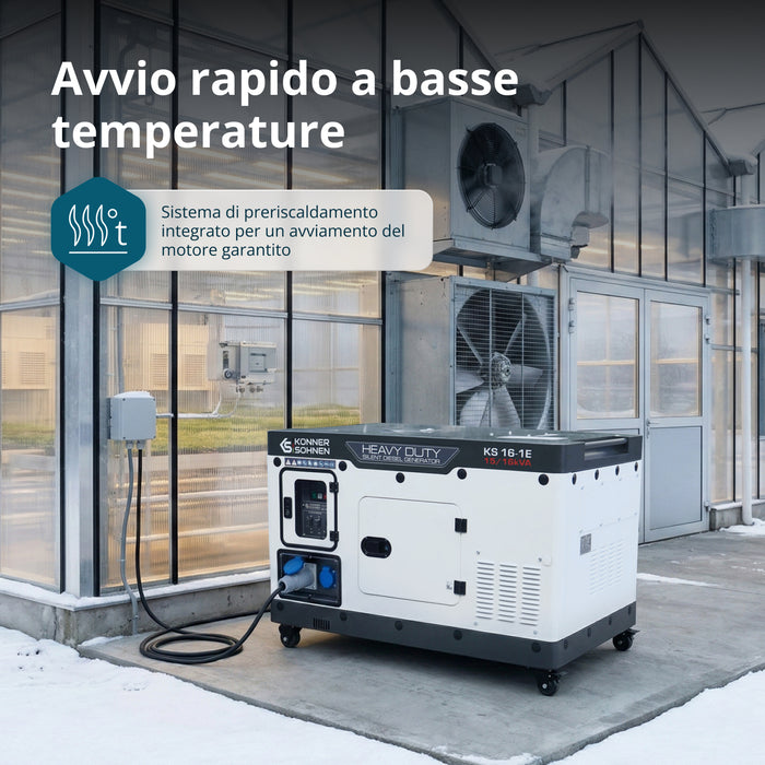 Generatore Diesel KS 16-1E