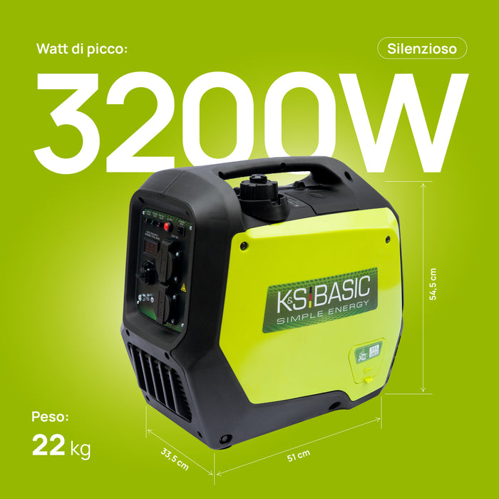 Generatore inverter KSB 32i S