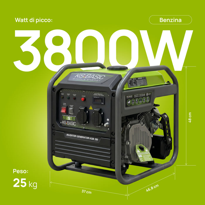 Generatore inverter KSB 38i