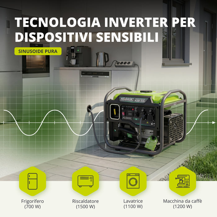 Generatore inverter KSB 55i