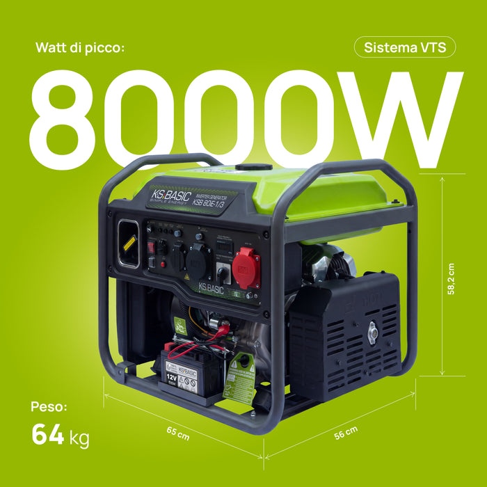Generatore inverter KSB 80iE-1/3