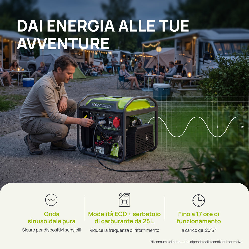 Generatore inverter KSB 80iE-1/3
