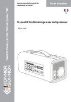 Booster de batterie voiture avec compresseur KS JSP-2000