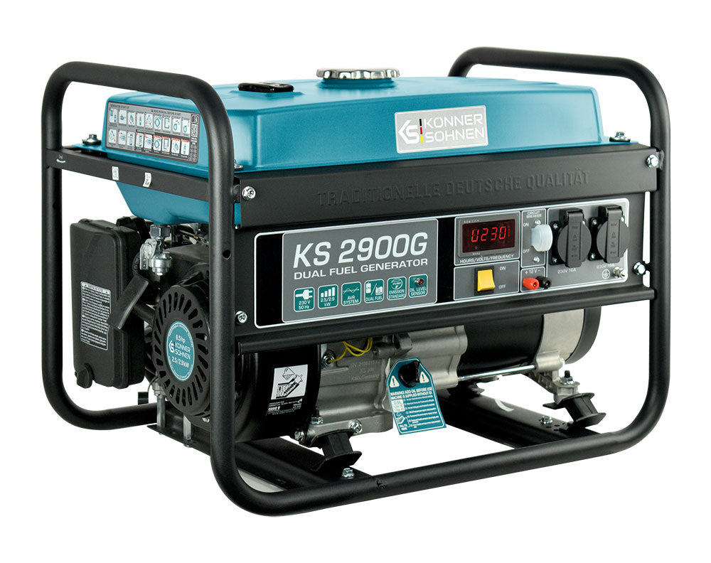 Groupe électrogène à essence/gaz "Könner & Söhnen" KS 2900G