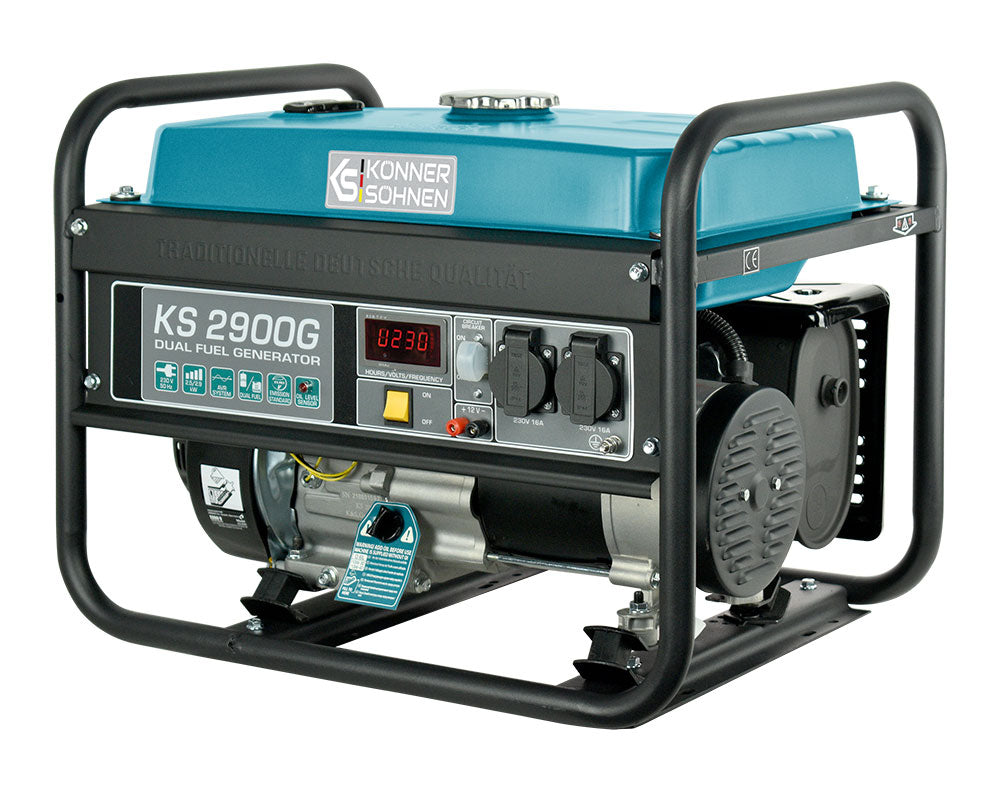 Groupe électrogène à essence/gaz "Könner & Söhnen" KS 2900G