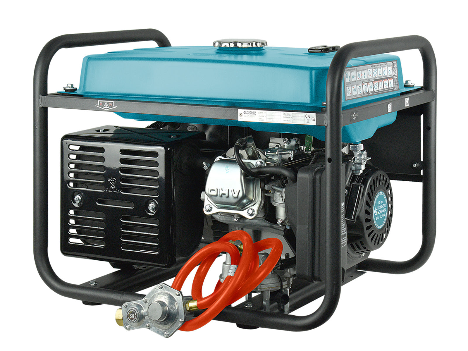 LPG/Benzin Generátor „Könner & Söhnen” KS 3000G