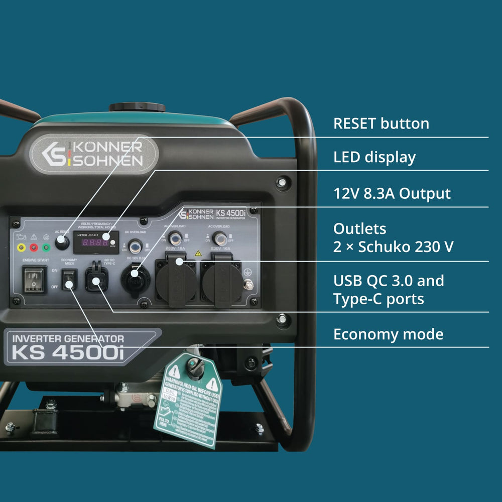 Generator cu inverter KS 4500i 