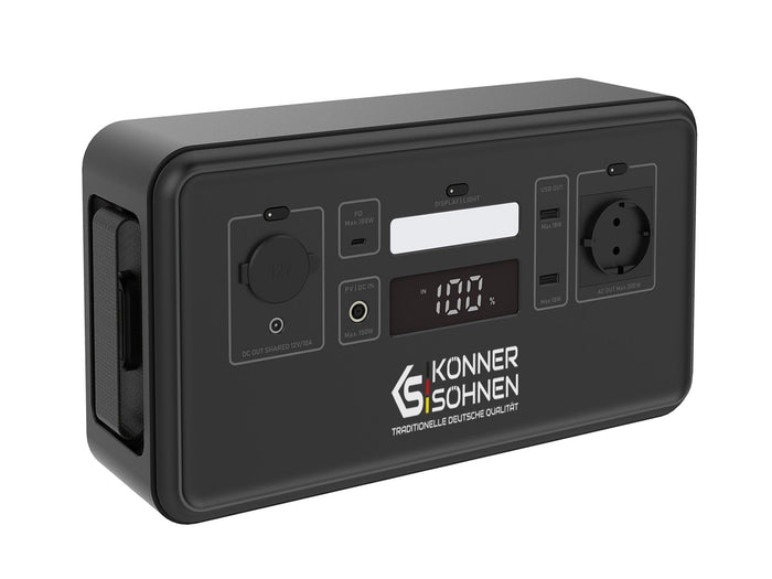 Central eléctrica portátil LifePO4 KS 300PS (Reacondicionado – Estado aceptable)