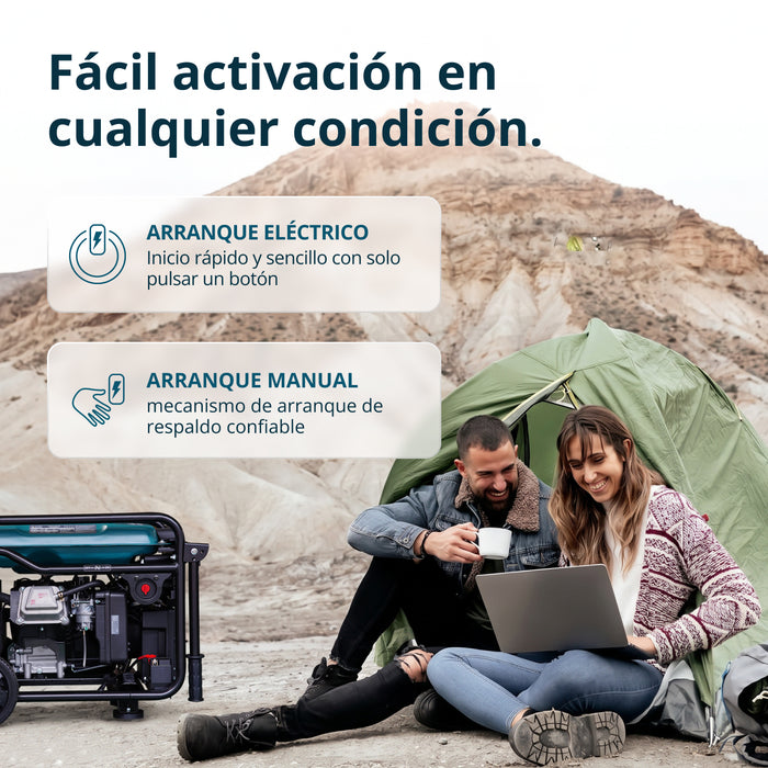 Generador inverter de gasolina KS 6500iE
