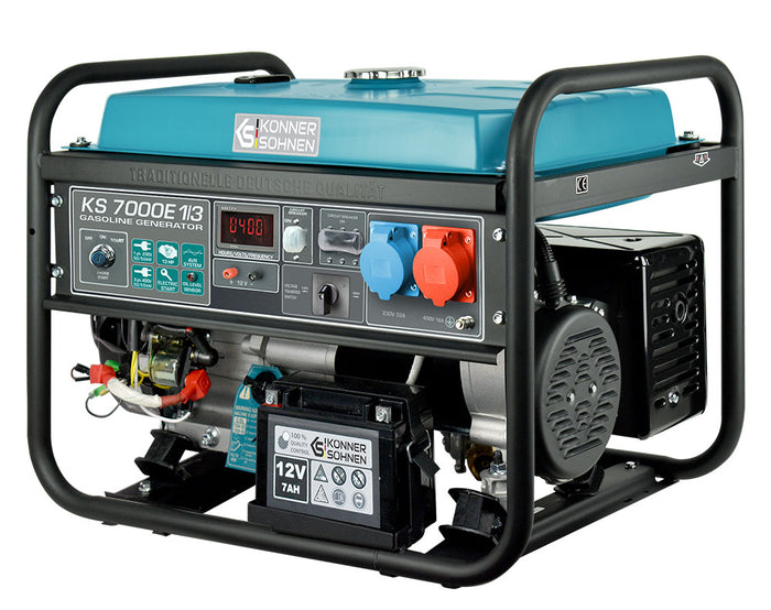 Generatore a benzina "Könner & Söhnen" KS 7000E 1/3