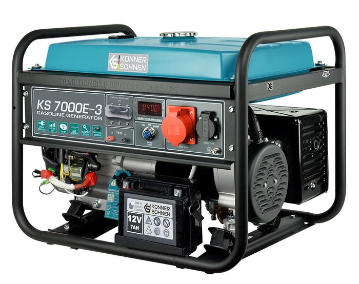 Generator benzynowy „Könner & Söhnen” KS 7000E-3