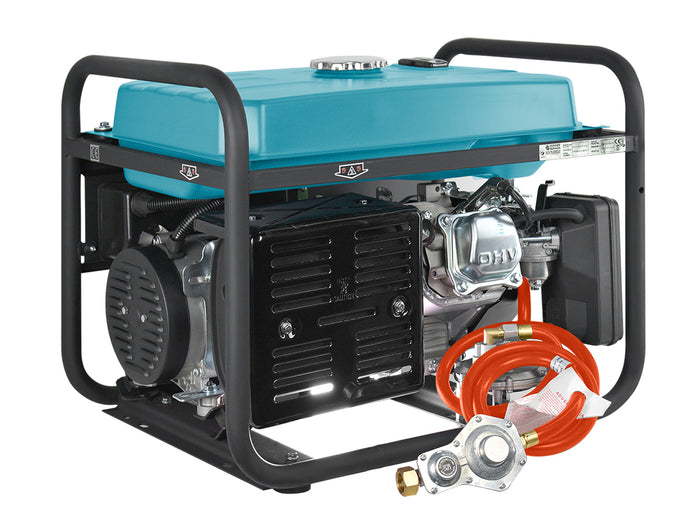 Generador híbrido de gasolina y gas "Könner & Söhnen" KS 7000E G