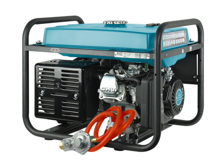 Generador híbrido de gasolina y gas "Könner & Söhnen" KS 7000E G