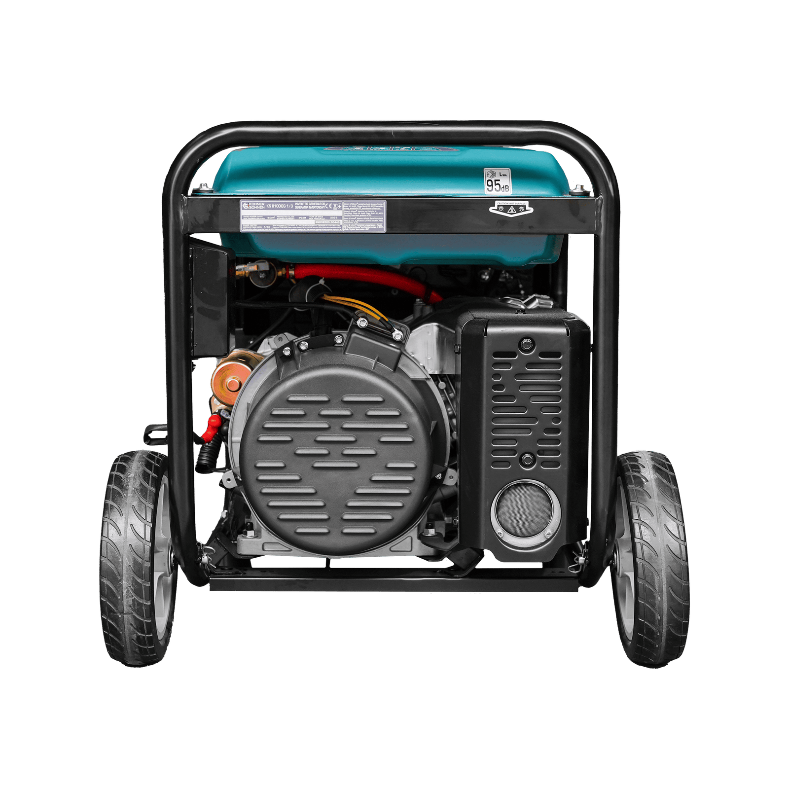 Gerador inversor a GPL/gasolina KS 8100iEG 1/3